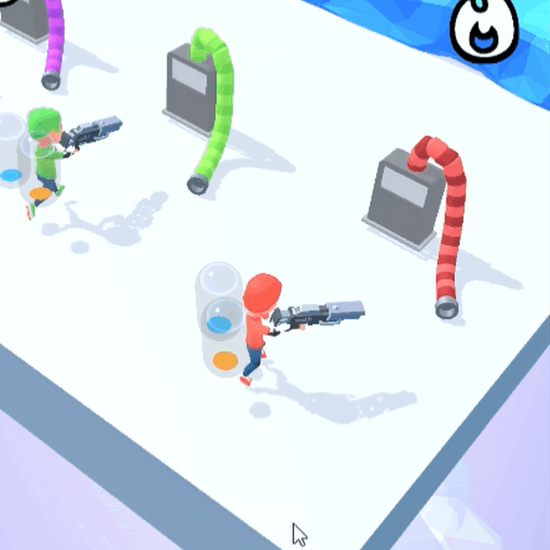 Ice Melt rope physics gif