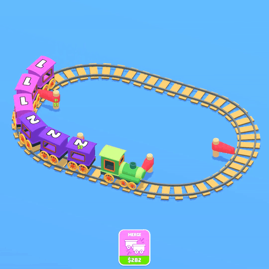 IdleTrain merge gif